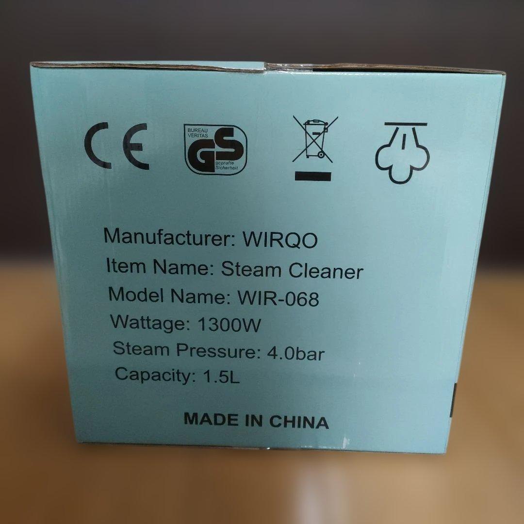 スチームクリーナー 150℃高温スチーム 1.5L 24個のアタッチメント付