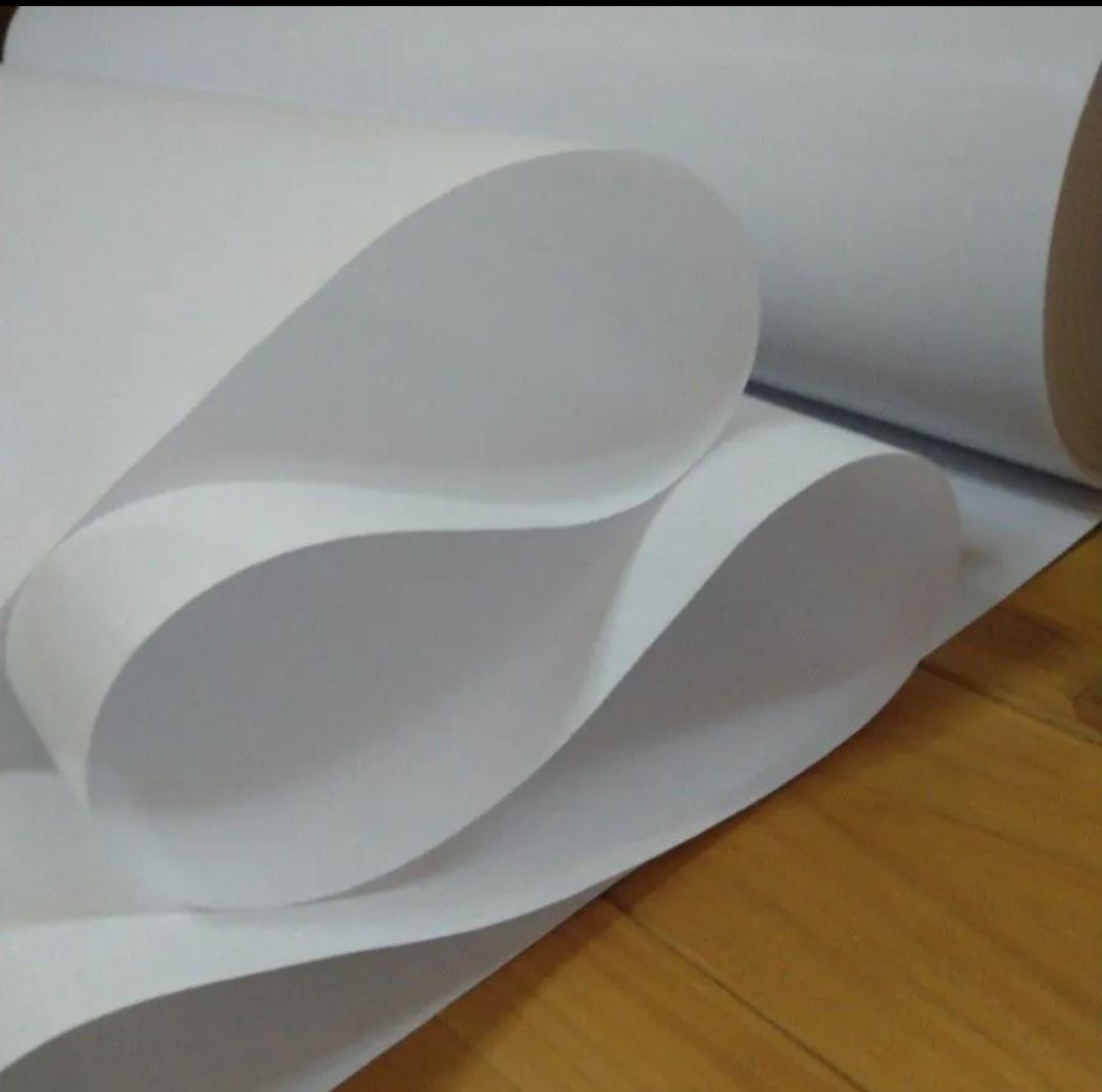 ぷに　国産良質 OH58 アイロン接着芯 厚手 ハード 白ロール発送20m