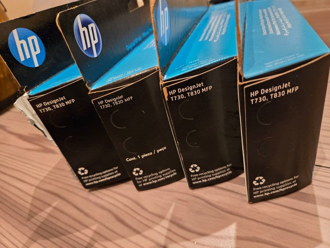 未開封【hp】トナーカートリッジ728マゼンタシアンイエロー5点