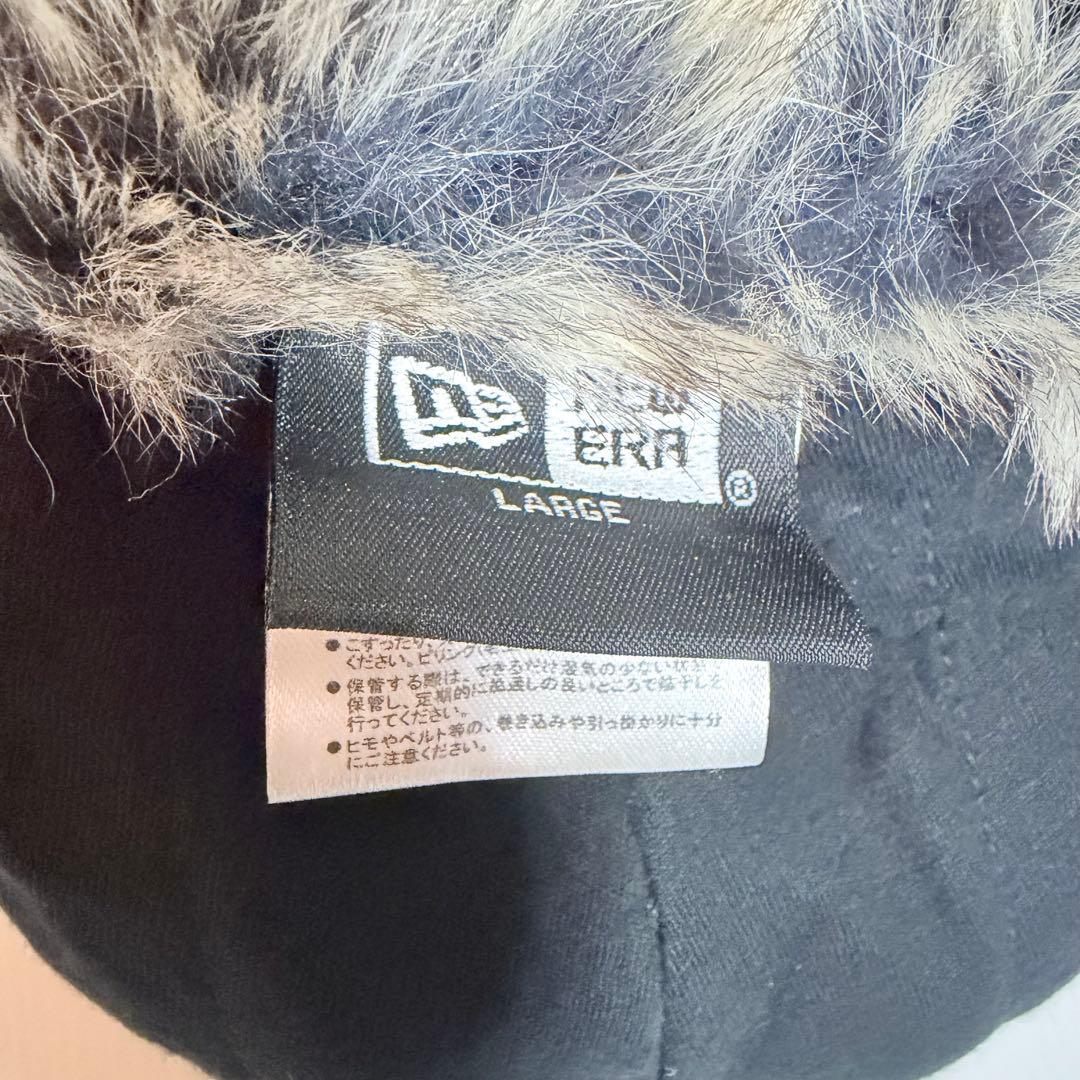 newera AIVER ブラック フライトキャップ　ニューエラ　帽子