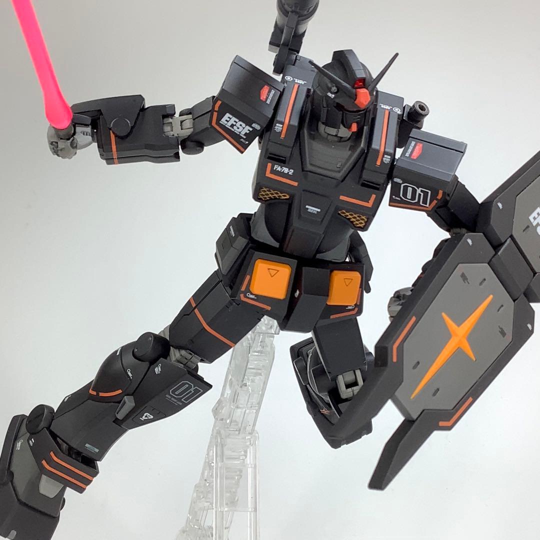 プレミアムバンダイ限定 HG FA-78-2 ヘビーガンダム　塗装済完成品