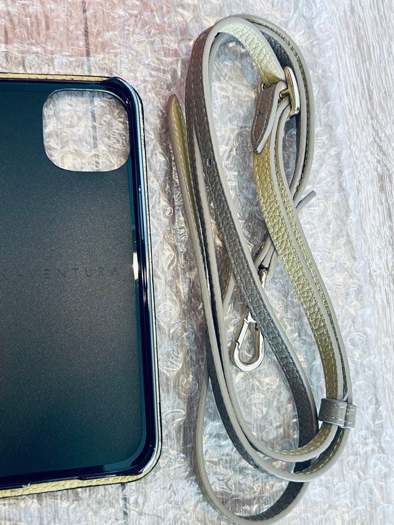 【ストラップ付き】 ボナベンチュラ iPhone14 ケース 交換用ケース付属