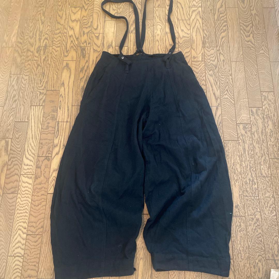 キャリコ　CALICO サスペンダーパンツ