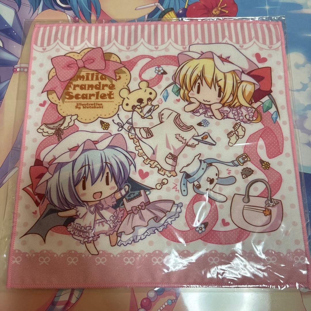 東方project レミリア　フラン　ハンドタオル　③CT103