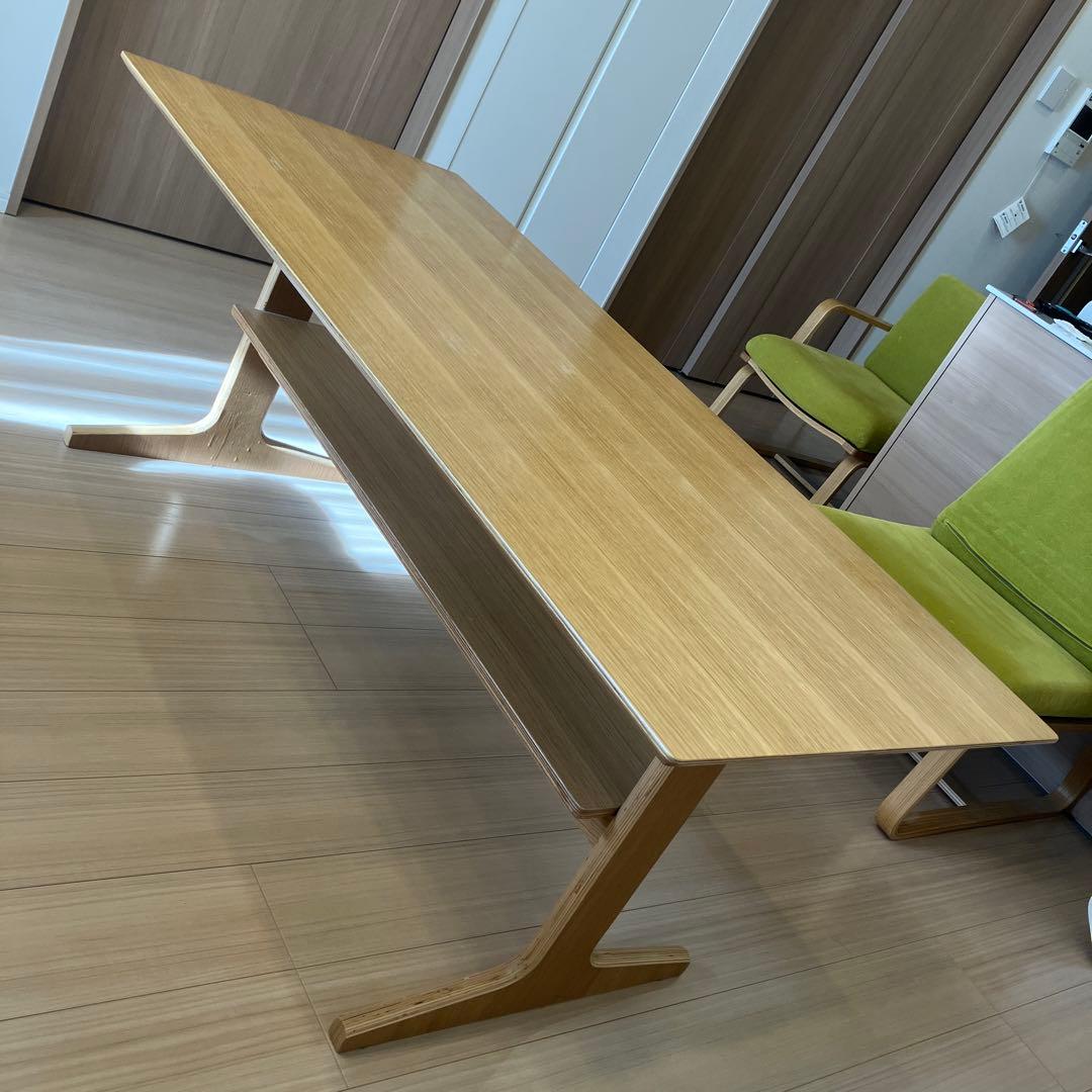 無印良品 リビングでもダイニングで使えるテーブル（150×65×60cm）