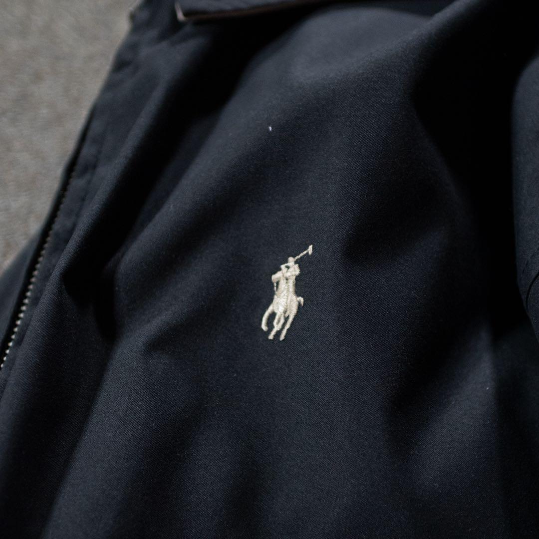 Polo by Ralph Lauren ピーチスキンスイングトップ　ハリントン