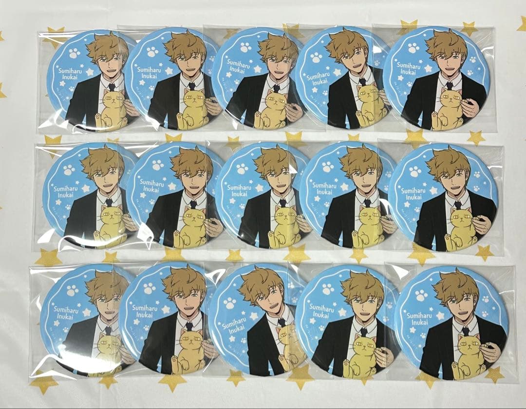 ワールドトリガー ワートリ 猫 缶バッジ 犬飼澄晴