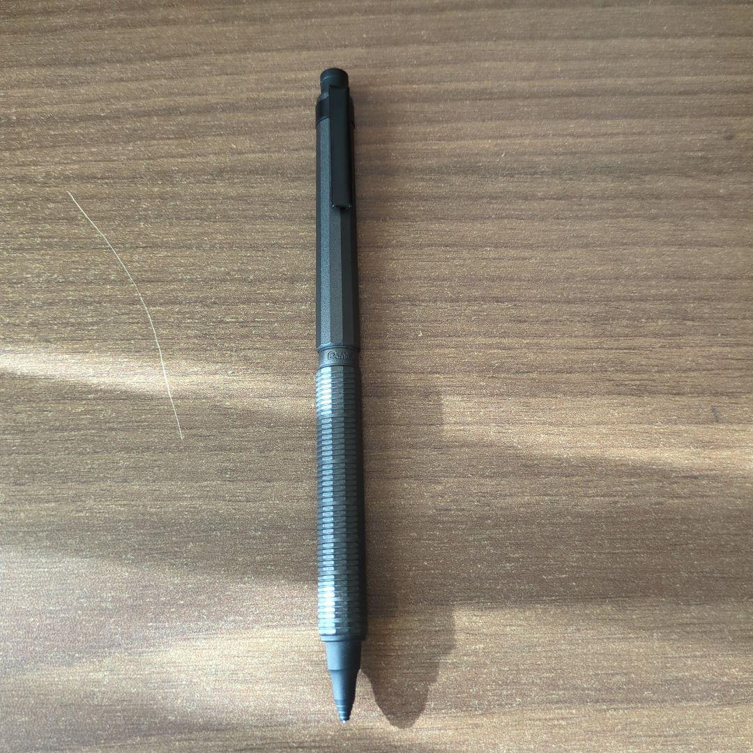 【美品】野原工芸 特上黒柿 シャープペンシル 固定式口金有り おまけ付き