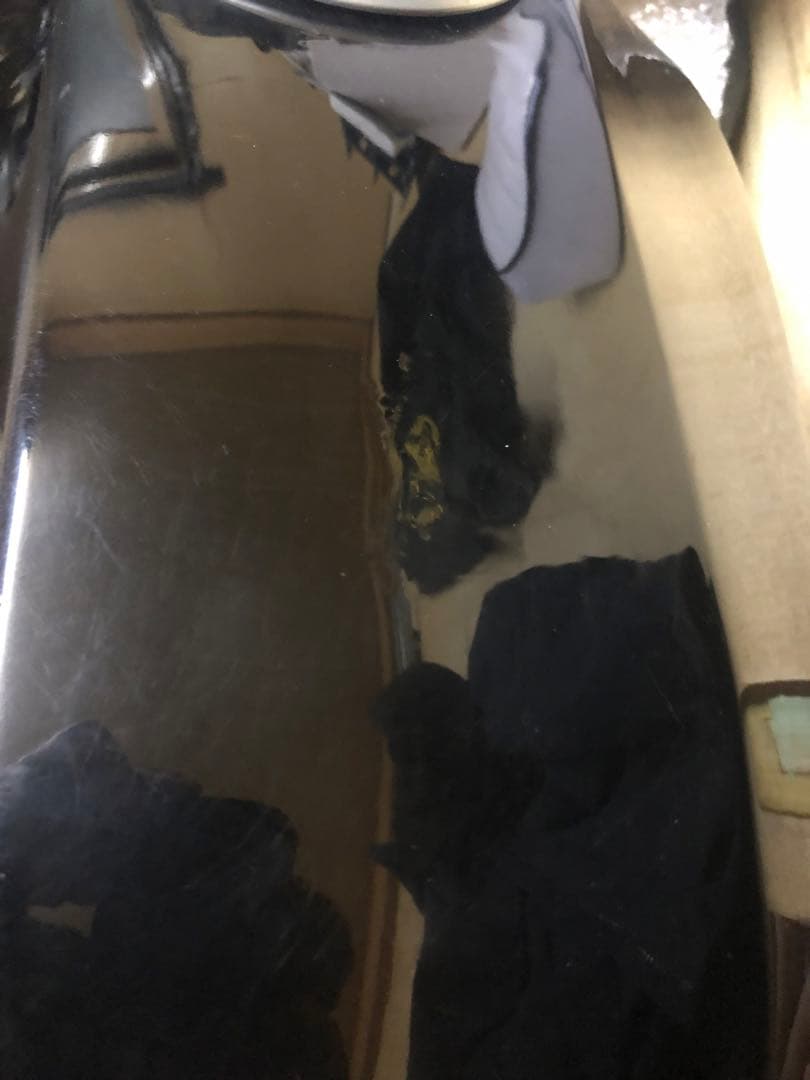 補修ベース　カワサキ　GPZ900R フューエルタンク　仏壇カラー　難有りです