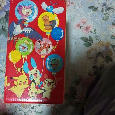 マクドナルドオリジナルお絵かきピカチュウ鼻を触ると鳴くようちゅうちゅう