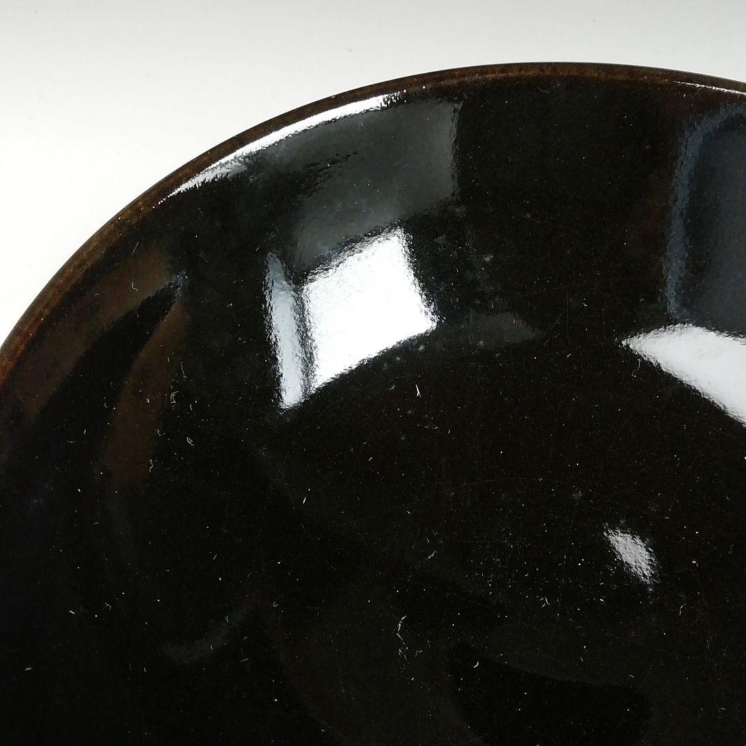 Ｔ４６　茶碗　『有田焼』『平茶碗』『桂山作』　共箱　抹茶碗　茶道具