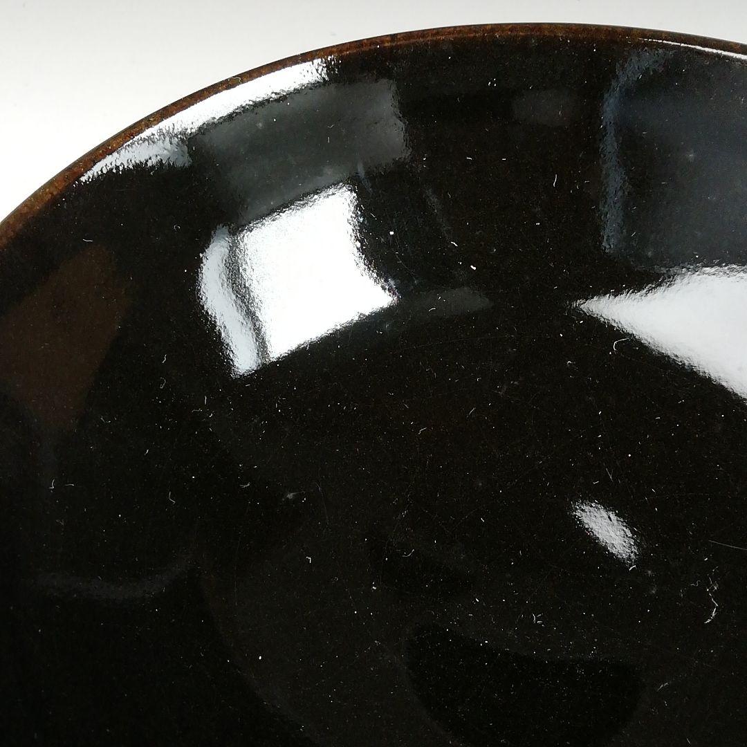 Ｔ４６　茶碗　『有田焼』『平茶碗』『桂山作』　共箱　抹茶碗　茶道具