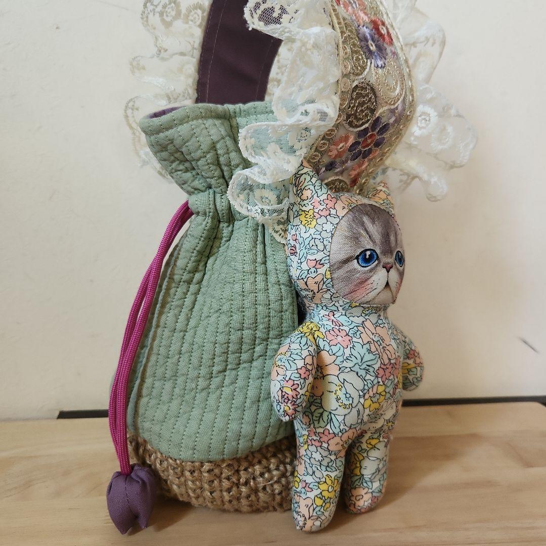 れ*ゃ様 コヤンイサムチョン　巾着バック　ハンドメイド