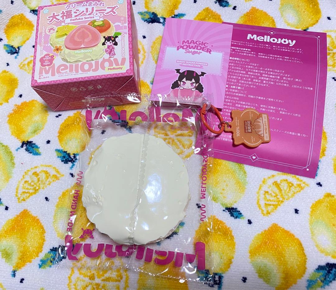 mellojoy メロジョイ　大福　みかん　もちもちもち　スクイーズ