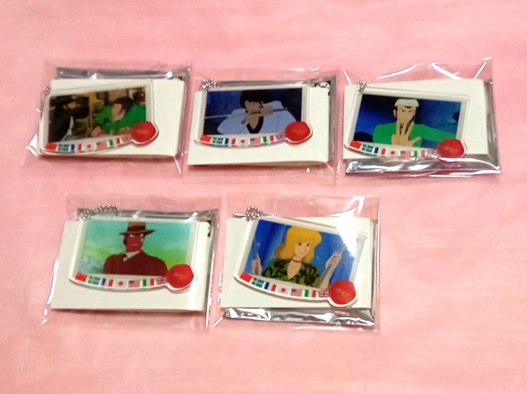 ルパン三世　カリオストロの城　場面写アクリルキーホルダー　コレクション