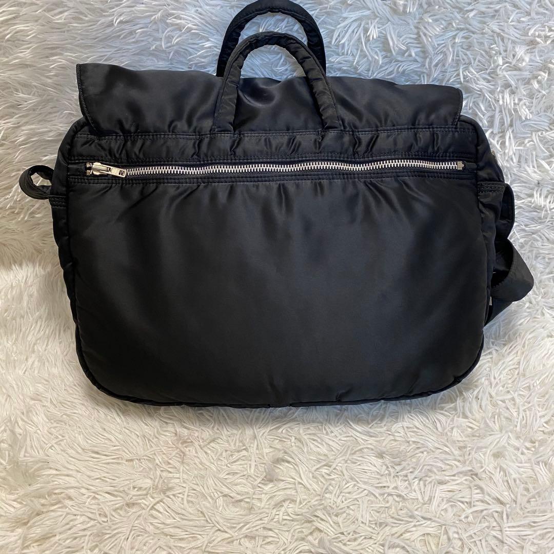 【希少・人気】POTER TANKER 2Wayバッグ ビジネスバッグ ブラック