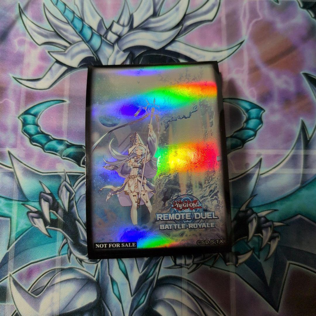 遊戯王　スリーブ　アラメシアの儀　55枚　中古品　リモートデュエル