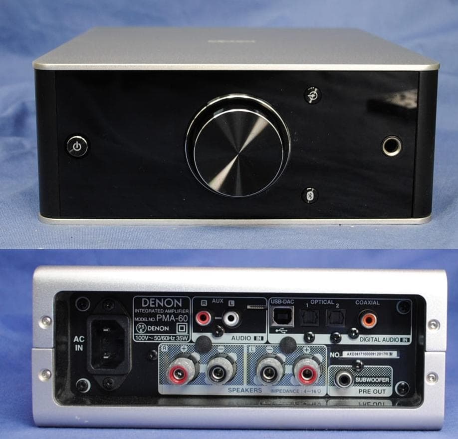 美品 DENON PMA-60 フルデジタルアンプ USB DAC 動作品
