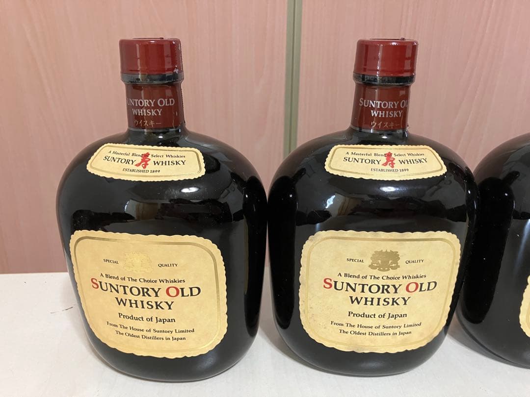 【古酒】サントリーオールドウイスキー 4本セット未開詮　750ml 43%