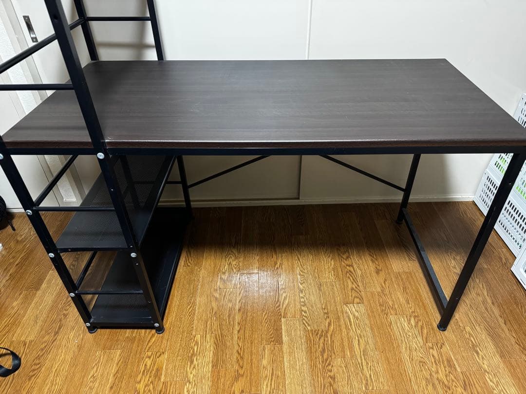 LOWYA ラック付きPCデスク 120cm