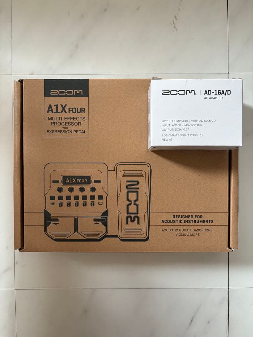 ZOOM A1X FOUR 管楽器マルチエフェクター