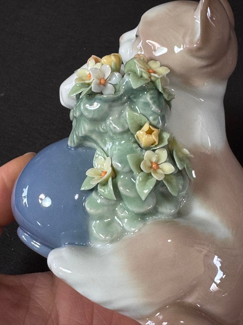 H83送料無料　リヤドロ　フィギュア　お昼寝の場所　猫　ネコ　LLADRO