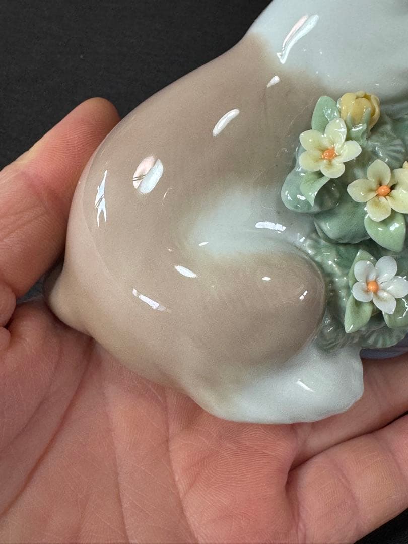 H83送料無料　リヤドロ　フィギュア　お昼寝の場所　猫　ネコ　LLADRO