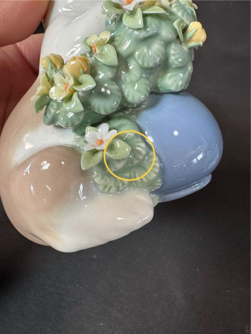 H83送料無料　リヤドロ　フィギュア　お昼寝の場所　猫　ネコ　LLADRO