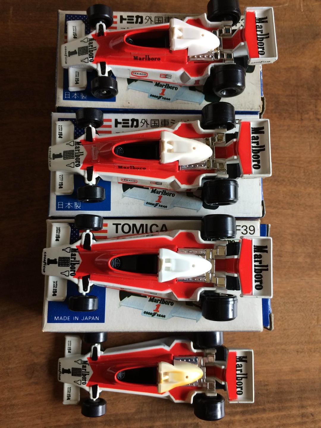 『お宝年代物トミカ‼︎マクラーレン M26 FORD 3台セット（未使用品）』