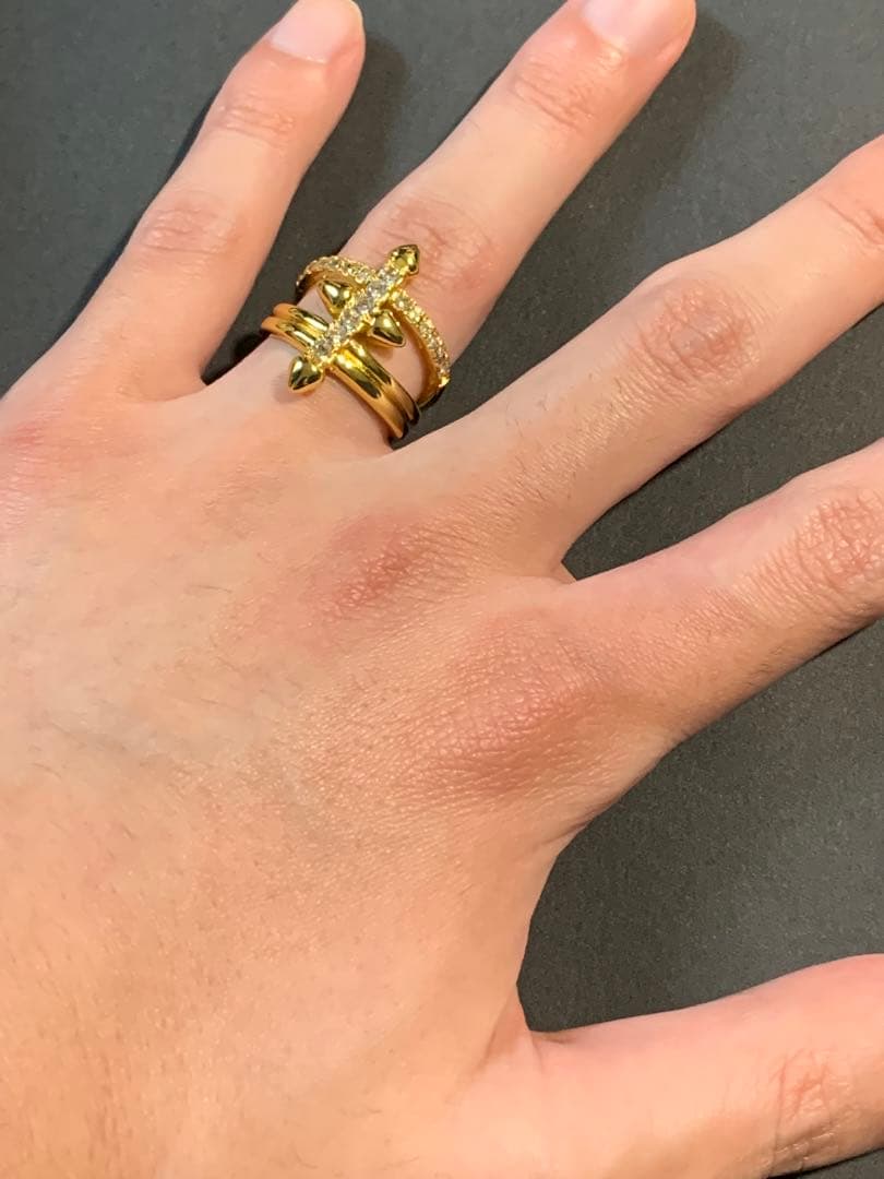 sincere 様omi 着用モデル　タイタンスパイク　リング　サイズFree