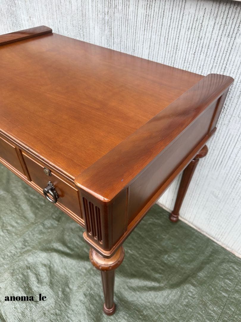 【デスク】JAPAN　FURNITURE　徳田家具　TOKUDA　木製デスク