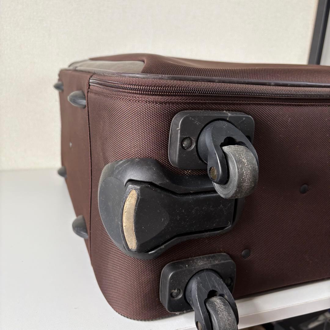 ProtecA プロテカ　キャリーバッグ　スーツケース　ブラウン　ソフトキャリー