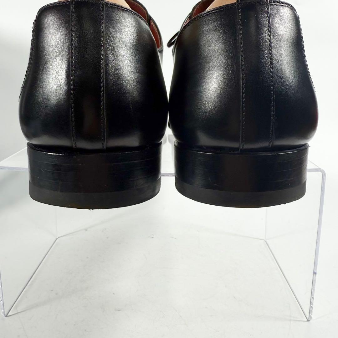 【美品】MAGNANNI マグナーニ　ホールカット（42）オパンケ製法　革靴　黒