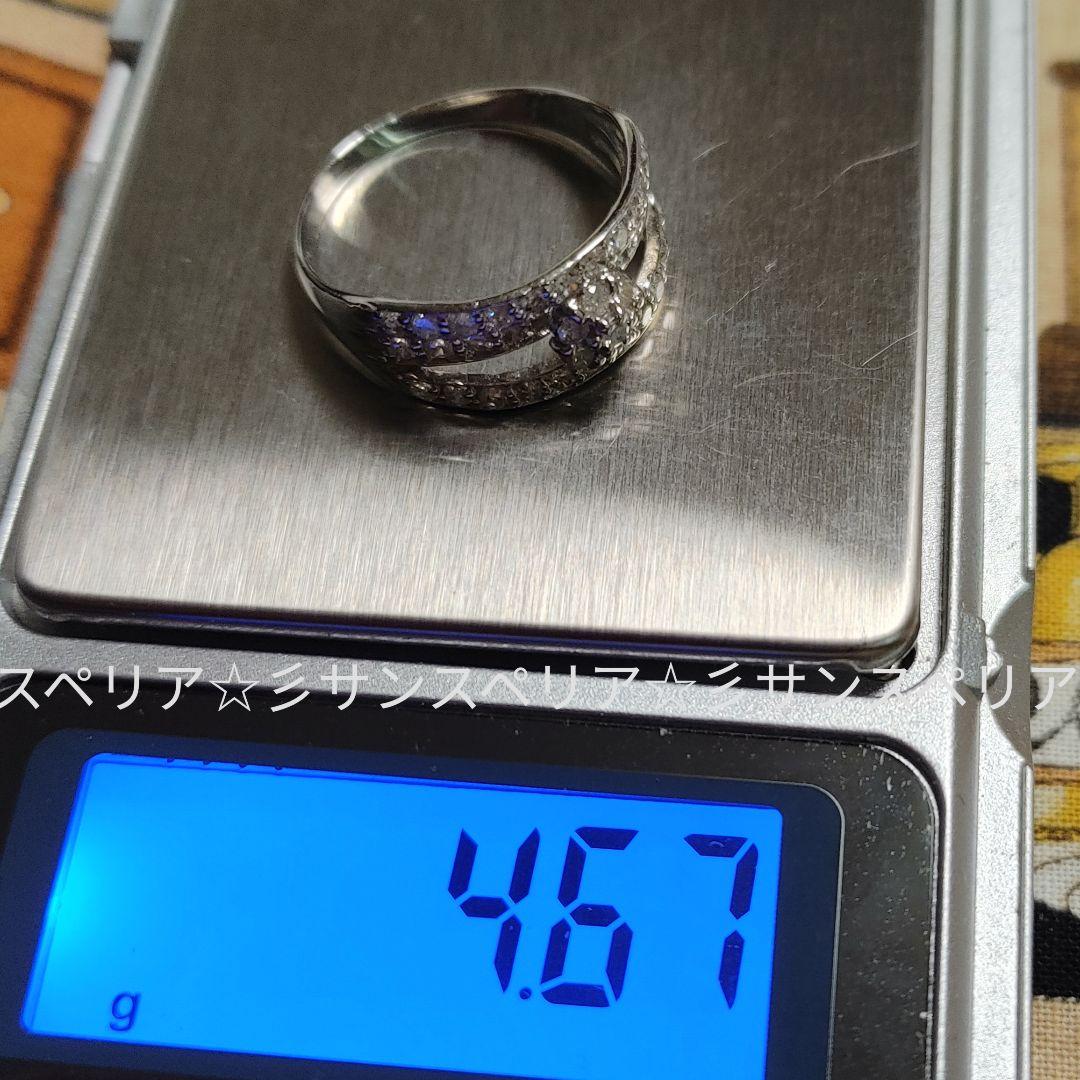 Pt900 ダイヤモンド1.0ct幅広デザインリング