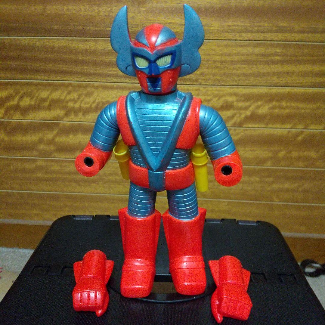 【貴重】電人ザボーガー　ストロングザボーガー　ソフビ　当時物