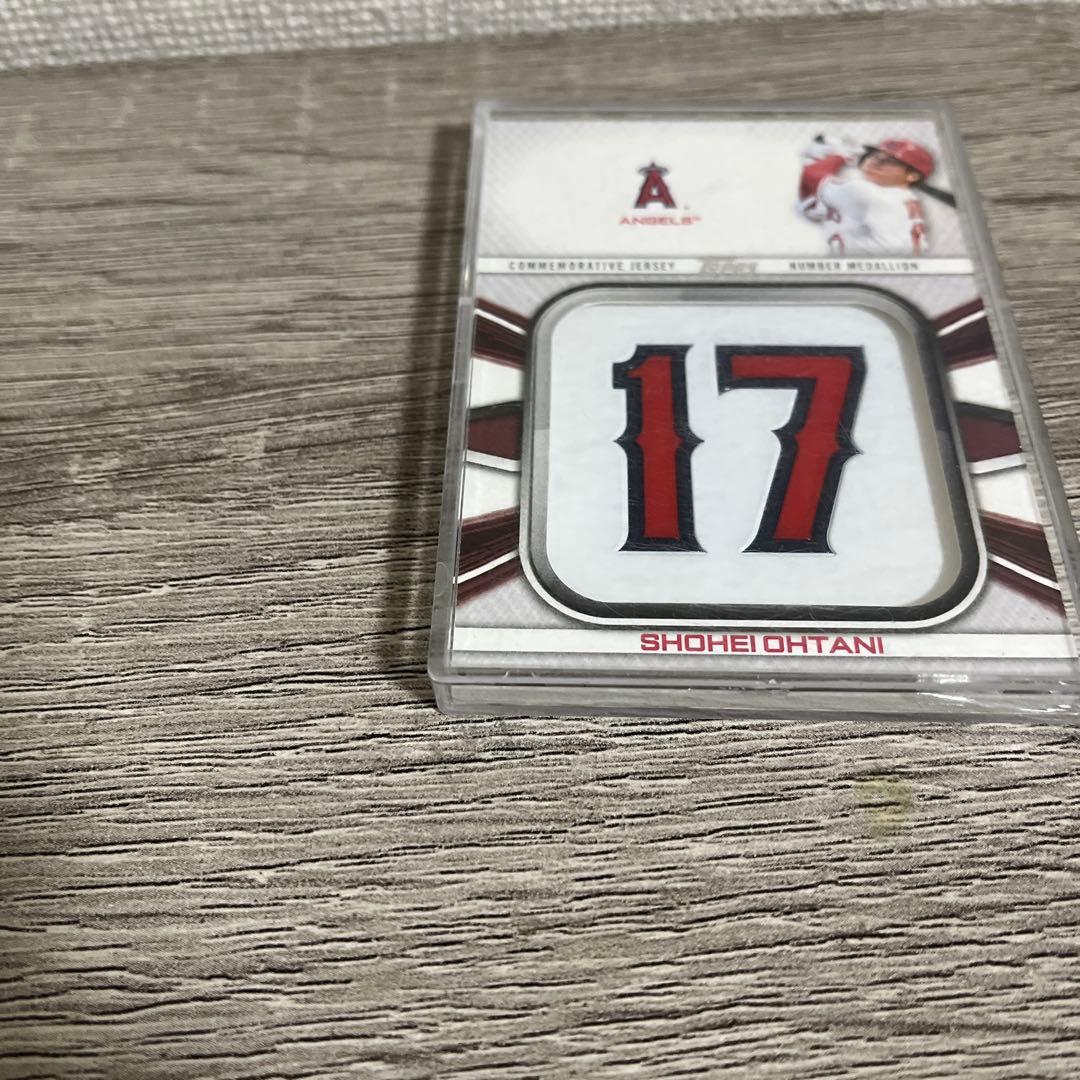 大谷翔平 2022 トップス メダリオンカード ジャージナンバー Topps