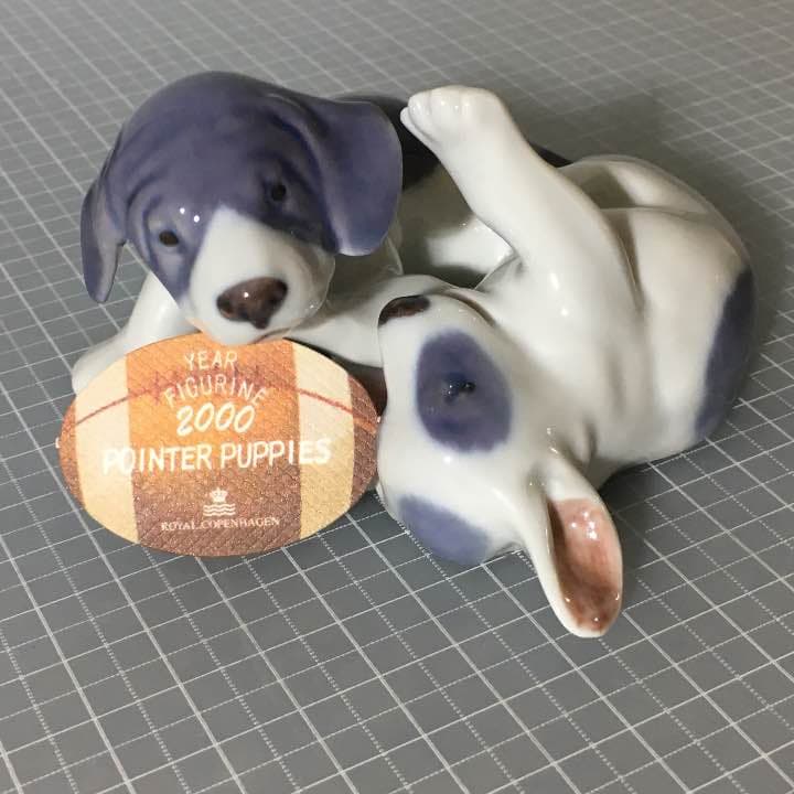 ロイヤルコペンハーゲン フィギュリン ポインターの子犬