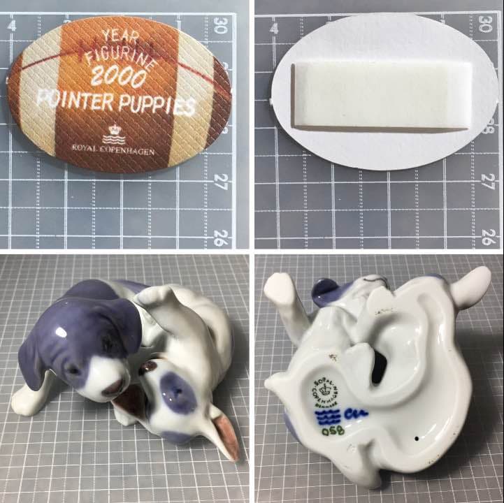 ロイヤルコペンハーゲン フィギュリン ポインターの子犬