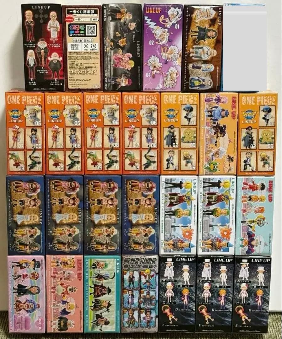 ワンピースワールドコレクタブルフィギュア 27個