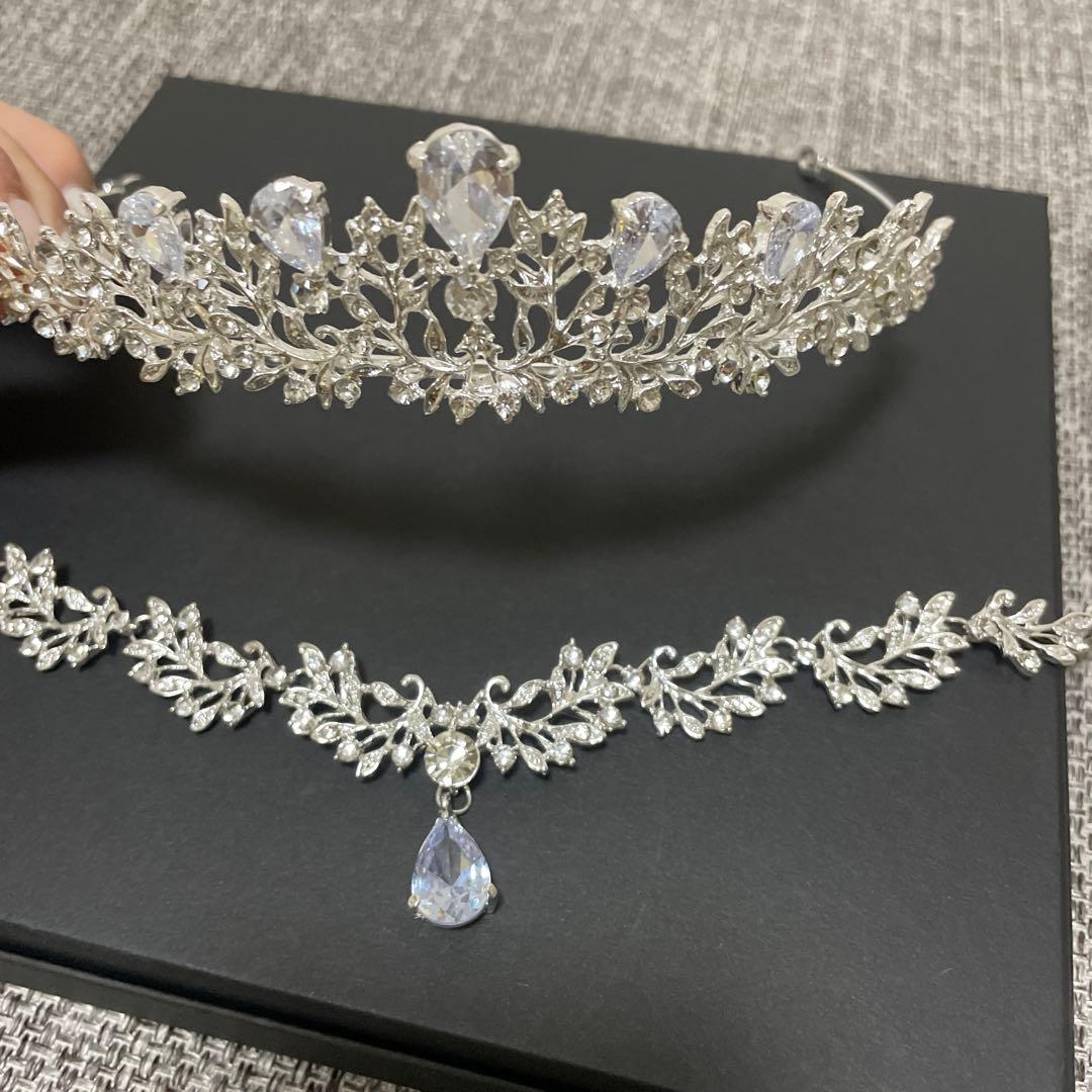 BRIDEME ティアラ・ネックレス