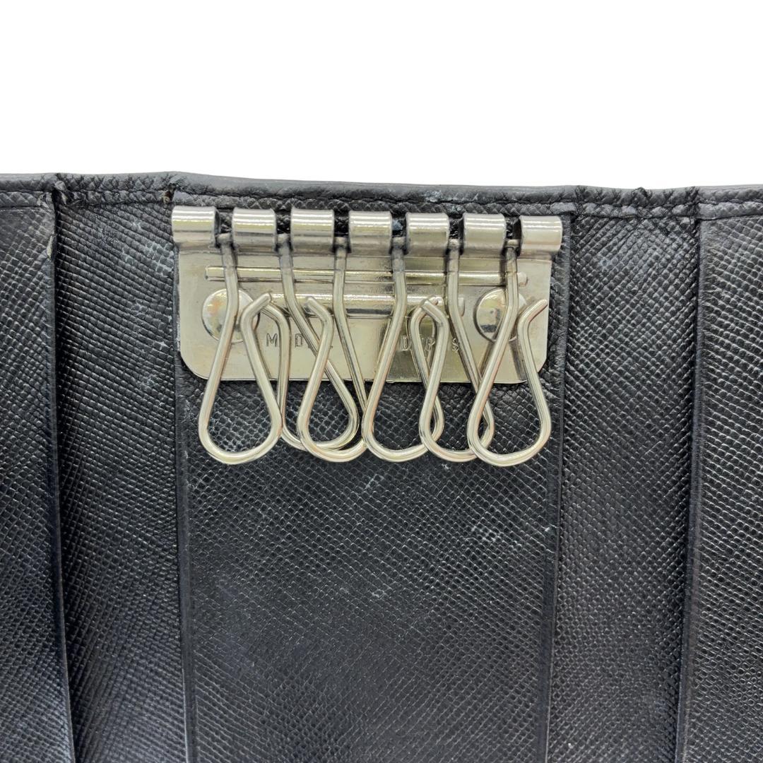 PRADA プラダ キーケース ブラック サフィアーノ