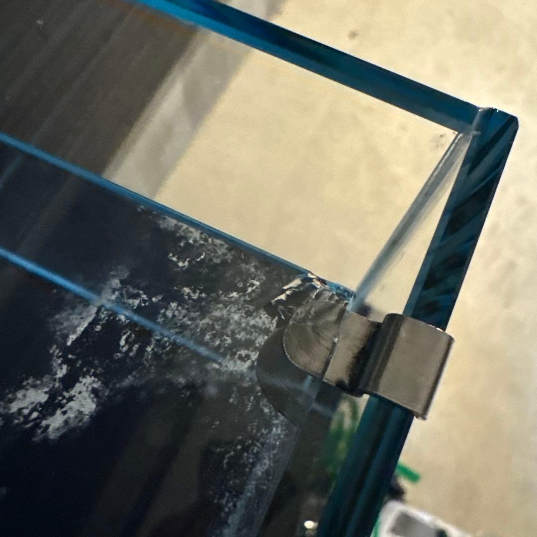 水槽セット 透明ガラス製 フィルター付き