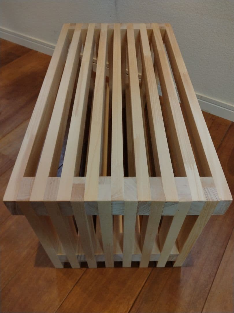 木製　ハンドメイド　オーダー　水槽台　ベンチ　踏み台　玄関台　アクアラック