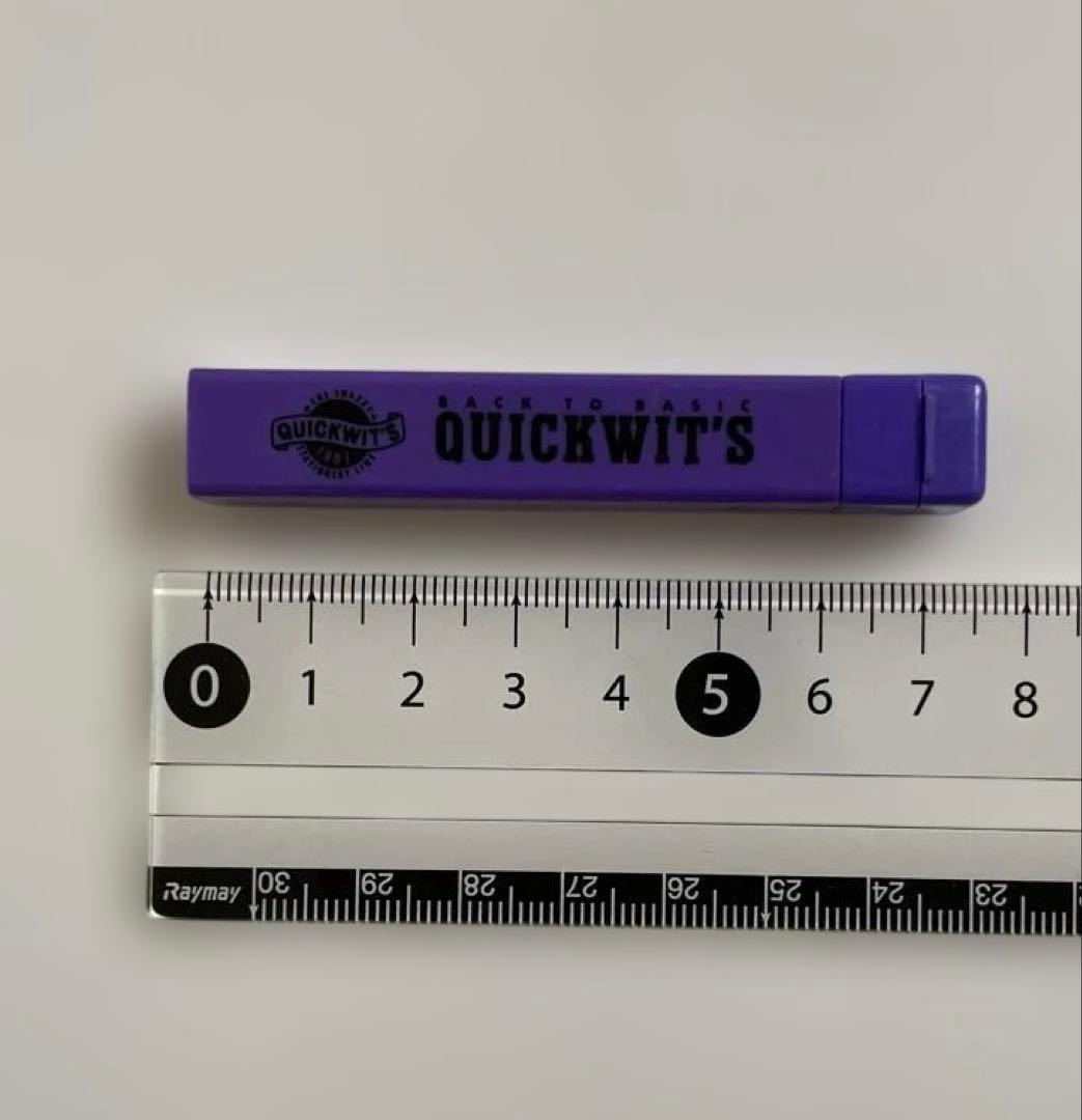 【匿名配送】QUICKWITS シャープペンシル 芯入れ　文房具　1987
