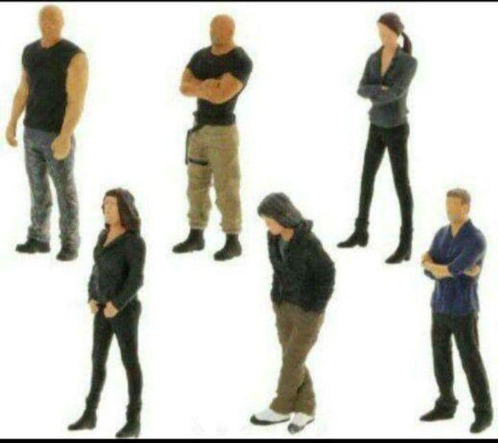 1/64サイズ『ワイルドスピード』FAST＆FURIOUS 6体スペシャルセット