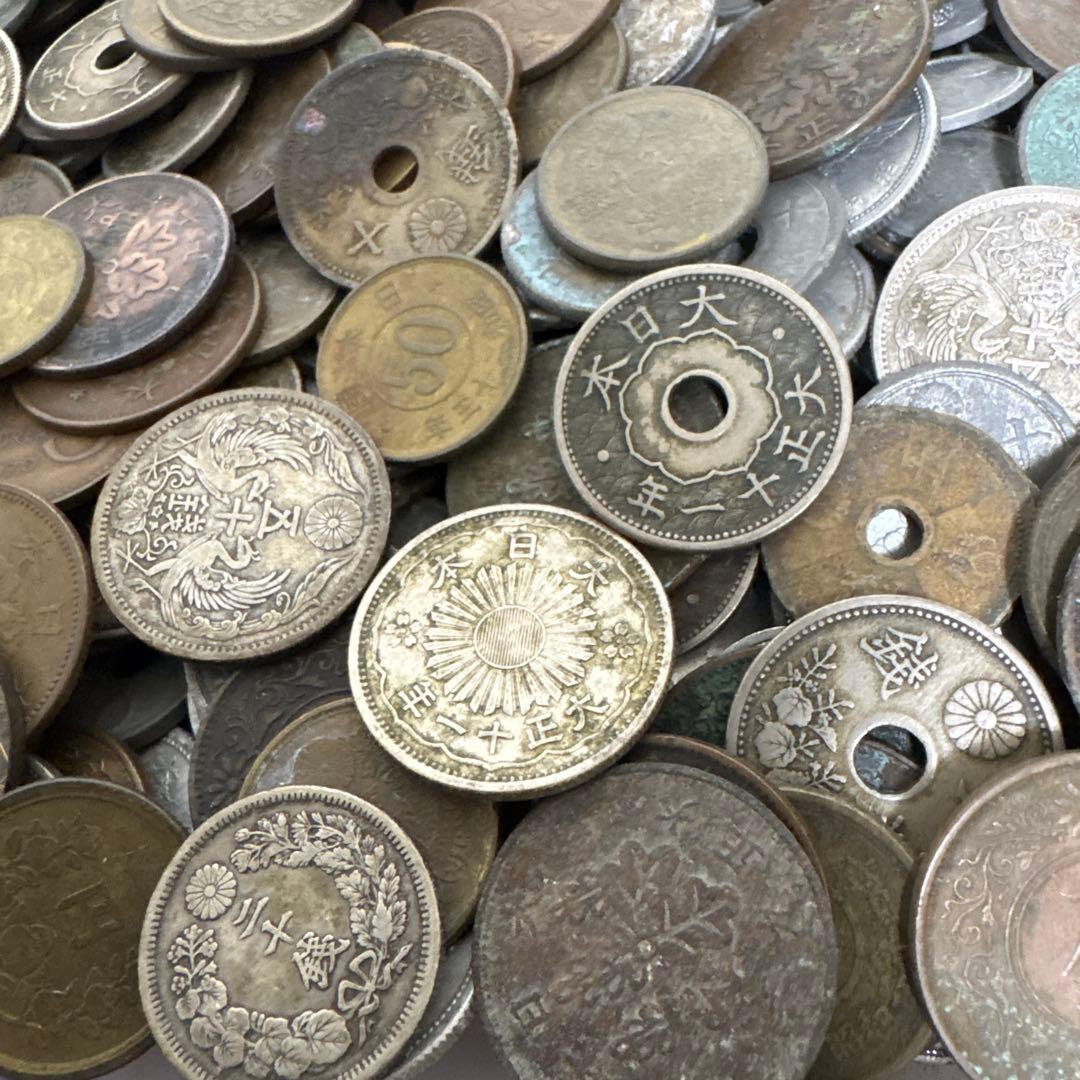 古銭まとめ 1662g 銀貨　鳳凰50銭