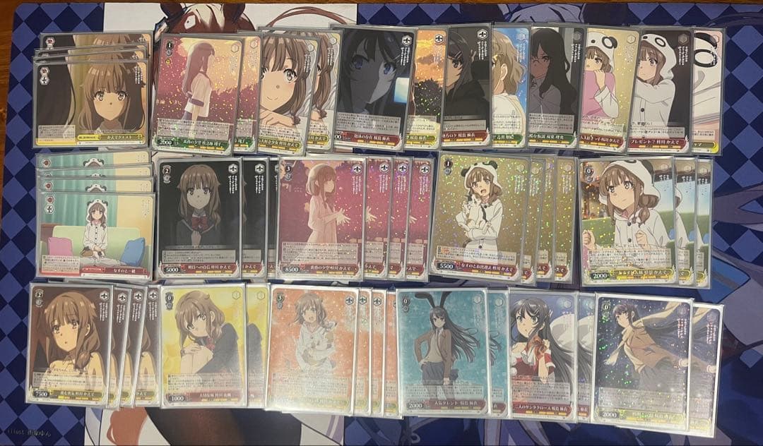 青ブタ　黄昏の夕空　梓川かえで　ヴァイスシュヴァルツ 電源ショットデッキ　WS