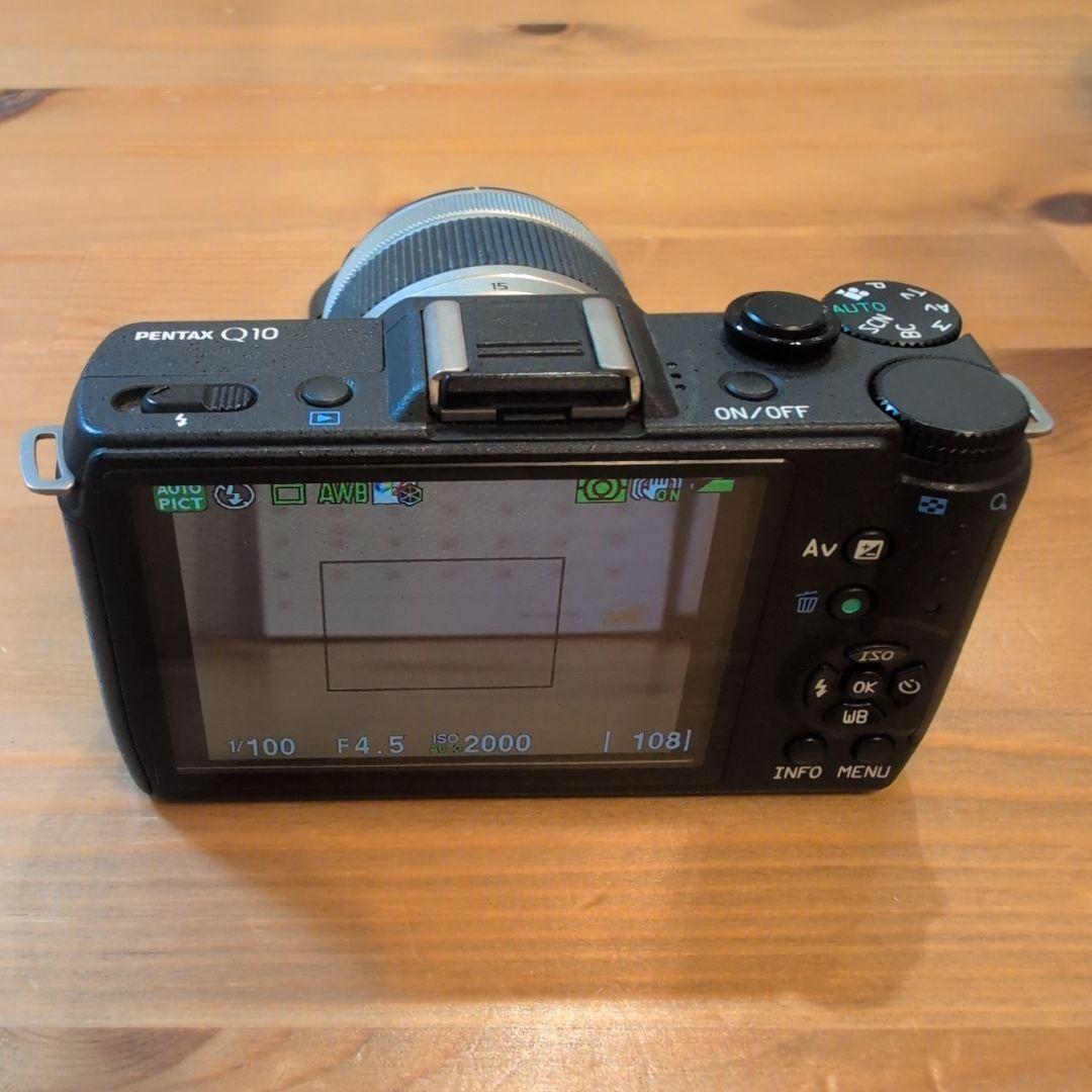 PENTAX Q10 ミラーレスカメラ 本体とレンズ付き