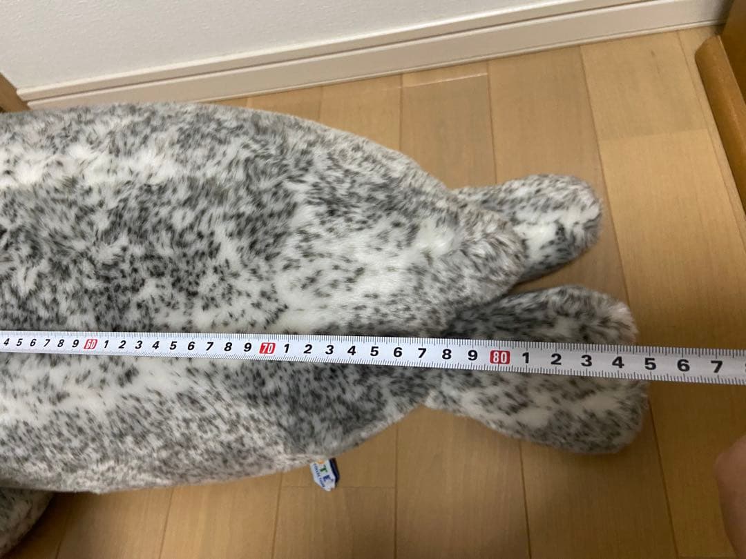 ゴマフアザラシ　ぬいぐるみ　CUTE キュート　特大　85センチ