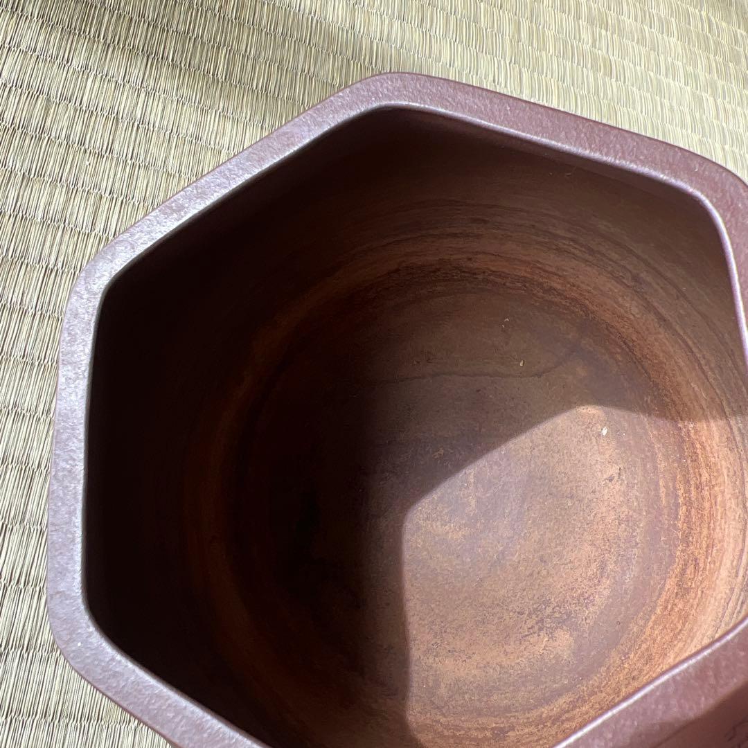 紫砂　お経　建水　お茶道具 時代物 骨董品